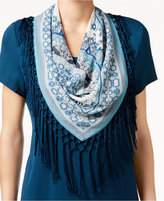 Thumbnail for your product : Style&Co. Style & Co Petite T-Shirt with Printed Scarf, Only at Macy's