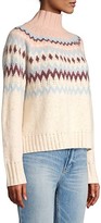 Thumbnail for your product : La Vie Rebecca Taylor Fairisle Wool-Blend Knit Sweater