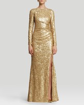Thumbnail for your product : Badgley Mischka Gown - Sequin