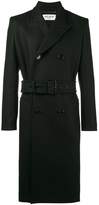 Thumbnail for your product : Saint Laurent Black double breasted overcoat