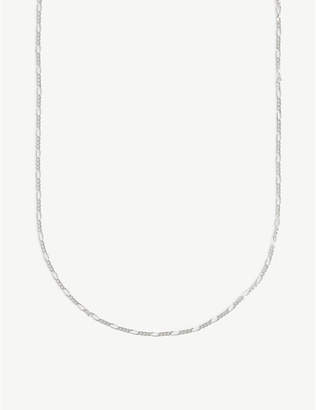 Sterling silver Figaro necklace
