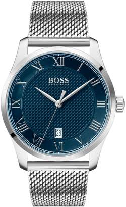 BOSS Master Stainless Steel Mesh Bracelet Watch