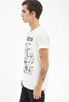 Thumbnail for your product : 21men 21 MEN Brooklyn Map Tee