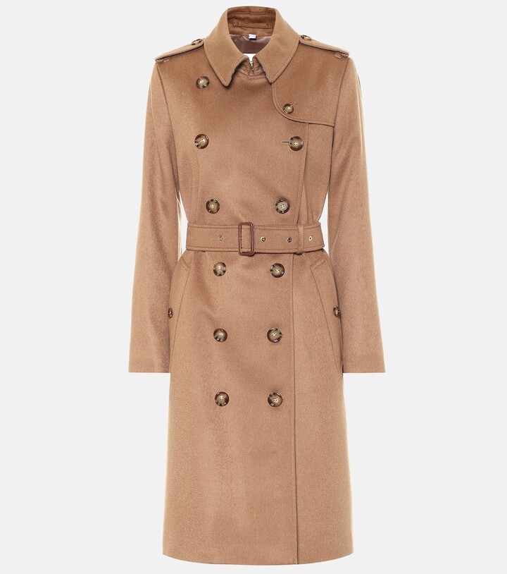 Burberry Cashmere Trench | Shop The Largest Collection | ShopStyle