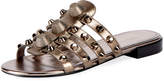 Thumbnail for your product : Balenciaga Classic Flat Studded Slide Sandal