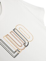 Thumbnail for your product : Liu Jo logo-print cotton-blend T-shirt