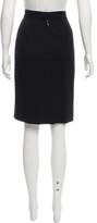Thumbnail for your product : Kate Spade Ruffle-Trimmed Knee-Length Skirt