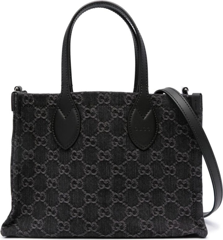 Womens Gucci black Small Matelassé Leather GG Shoulder Bag | Harrods UK