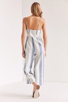 Thumbnail for your product : Ecote Yarn Dyed Striped Cutout Jumpsuit