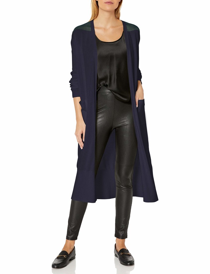 womens knee length cardigan