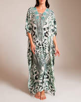 Thumbnail for your product : Camilla Snow Whispers Long Lace-Up Kaftan