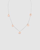 Thumbnail for your product : Ichu Rose Gold Multi Disk Necklace