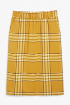 Thumbnail for your product : Monki Patterned midi skirt