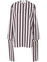 Thumbnail for your product : Ports 1961 draped striped blouse