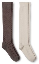 Thumbnail for your product : Merona Women's Knee High Socks 2-Pack