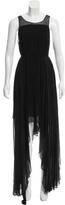 Thumbnail for your product : Theyskens' Theory High-Low Silk Dress