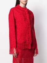 Thumbnail for your product : MSGM Fringed Jacket