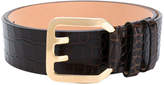 Thumbnail for your product : DSQUARED2 crocodile-embossed belt
