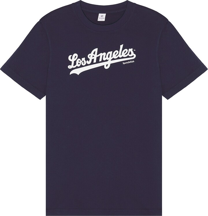 Sporty & Rich Dodgers T-Shirt in Navy