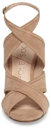 Sole Society Esme Cross Strap Sandal