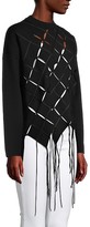 Thumbnail for your product : Proenza Schouler Fringed Laser-Cut Top