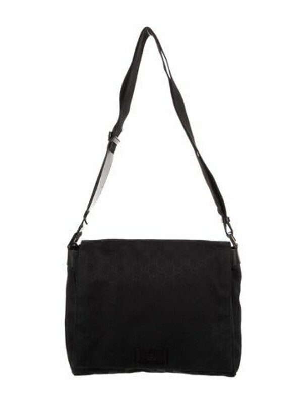 Gucci GG Canvas Messenger Bag Black ShopStyle