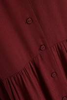 Thumbnail for your product : BA&SH Gathered Crepe Dress