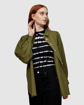 Thumbnail for your product : Topshop Women's Green Shirts & Blouses - Casual Shirt - Size 10 at The Iconic