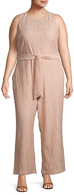 vince camuto lace jumpsuit