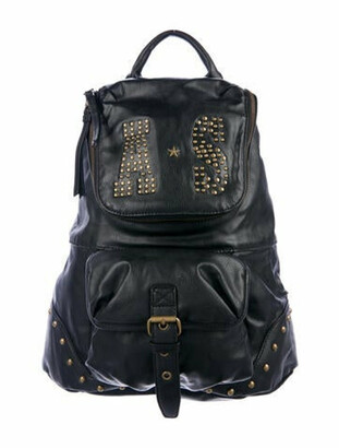 black mini backpack purse