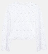 Broderie anglaise cotton top 