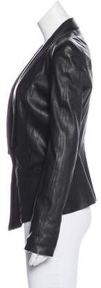 Jitrois Leather Shawl Collar Blazer w/ Tags