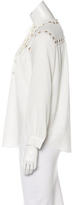 Thumbnail for your product : Derek Lam 10 Crosby Textured Long Sleeve Blouse
