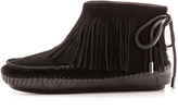 Thumbnail for your product : Tory Burch Collins Fringe Suede Moccasins