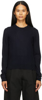 Thumbnail for your product : Studio Nicholson Navy Homes Sweater