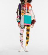 Thumbnail for your product : Dolce & Gabbana Floral stretch-jersey leggings