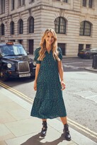 Thumbnail for your product : Little Mistress by Vogue Williams Green Midi Dress