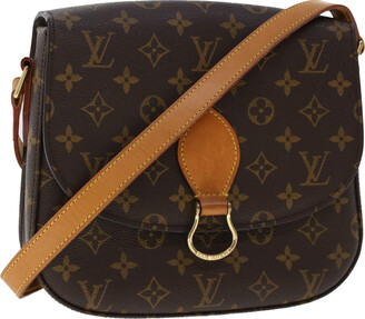 What Goes Around Comes Around Louis Vuitton Saint Cloud Crossbody Bag in  Brown