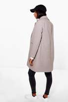 Thumbnail for your product : boohoo Zip Pocket Tailored Coat