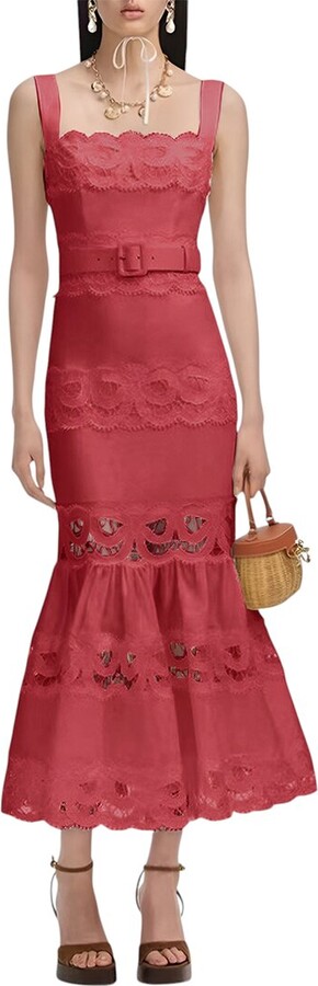 MIRA RICHI Midi Dress