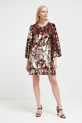 French Connection Ethel Sequin Tunic Dress