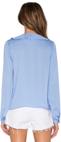 Thumbnail for your product : L'Academie The Ruffle Boho Blouse