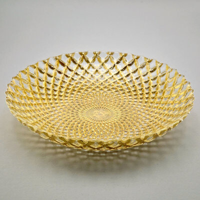 Mercer41 Pina Gilded Glass Soup Plate Set of 6