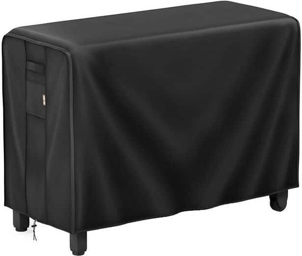 Phewnyzo 52 Inch Heavy Duty Waterproof Outdoor Prep Table Cover for Keter Unity XL Rolling Cart, UV Resistant