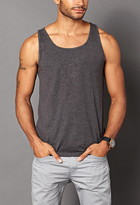Thumbnail for your product : 21men 21 MEN heathered tank