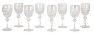 Waterford Set of 8 Castletown Crystal Wine Glasses