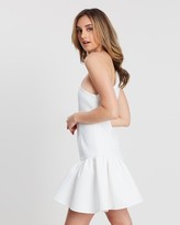 Thumbnail for your product : FRIEND of AUDREY - Women's White Mini Dresses - Madison One Shoulder Dress - Size One Size, 10 at The Iconic