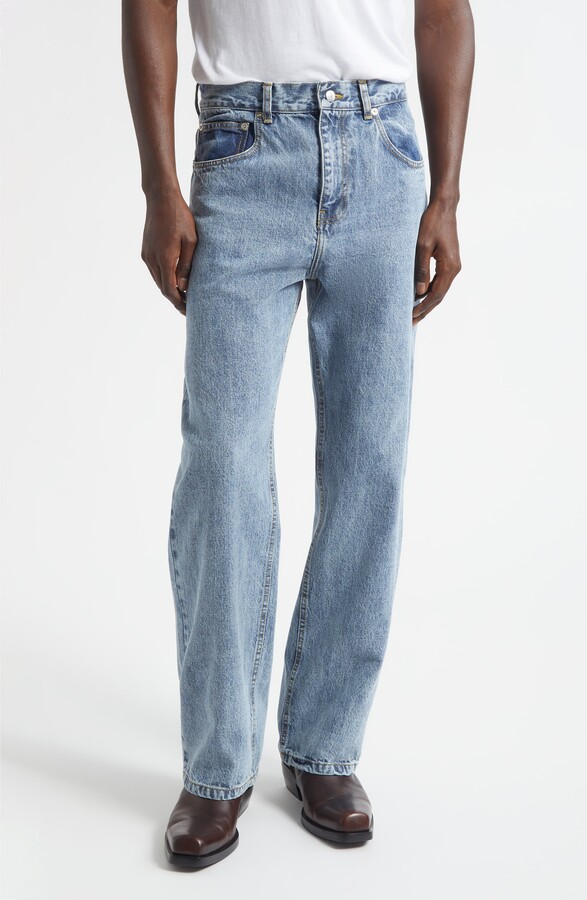 Second/Layer Big Papi Relaxed Fit Straight Leg Jeans