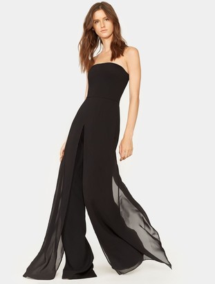 strapless flowy jumpsuit
