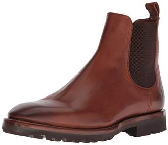frye weston lug leather chelsea boot